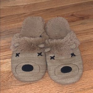 Brown Bear Slippers
